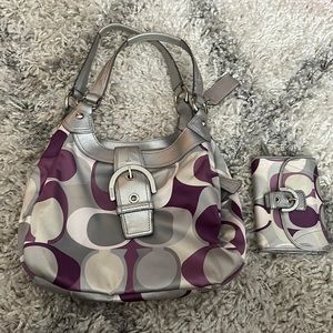 matching coach wallet and purse